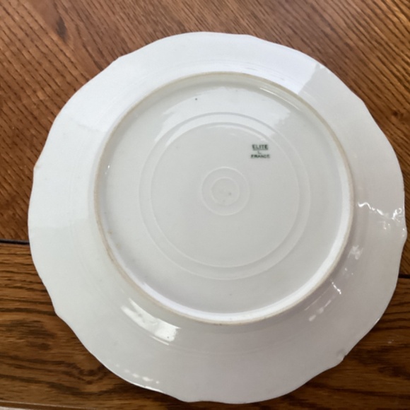 Elite China Plate - Picture 2 of 2
